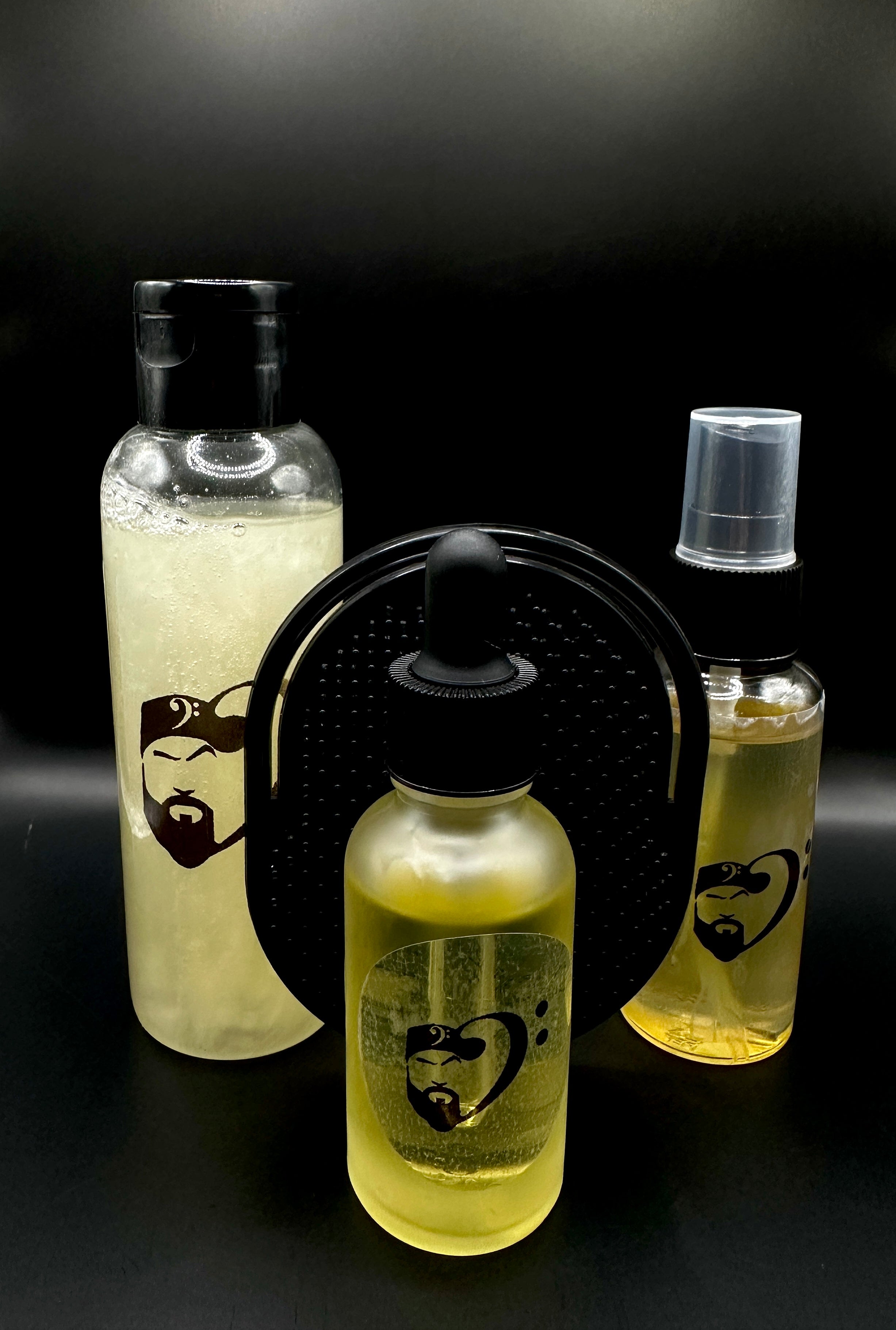 Custom Beard Growth System| The Bearded Bass Blackout Sale- Beard Growth ,Wash, & Grooming Set